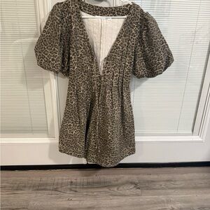 Altar'd State Leopard Print Dress